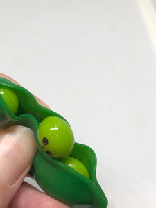 Pea Pod Fidget Keyring/Bag Charm