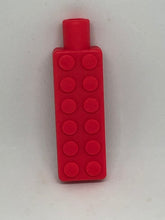 Load image into Gallery viewer, Silicone Brick Pencil Topper Chew
