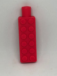 Silicone Brick Pencil Topper Chew