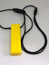 Load image into Gallery viewer, Silicone Brick Chew Necklace
