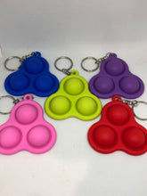 Load image into Gallery viewer, Dimple Pop Keyring - Flexible Silicone Outer
