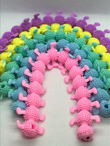 Stretchy Tactile Caterpillar Noodles / Bracelets