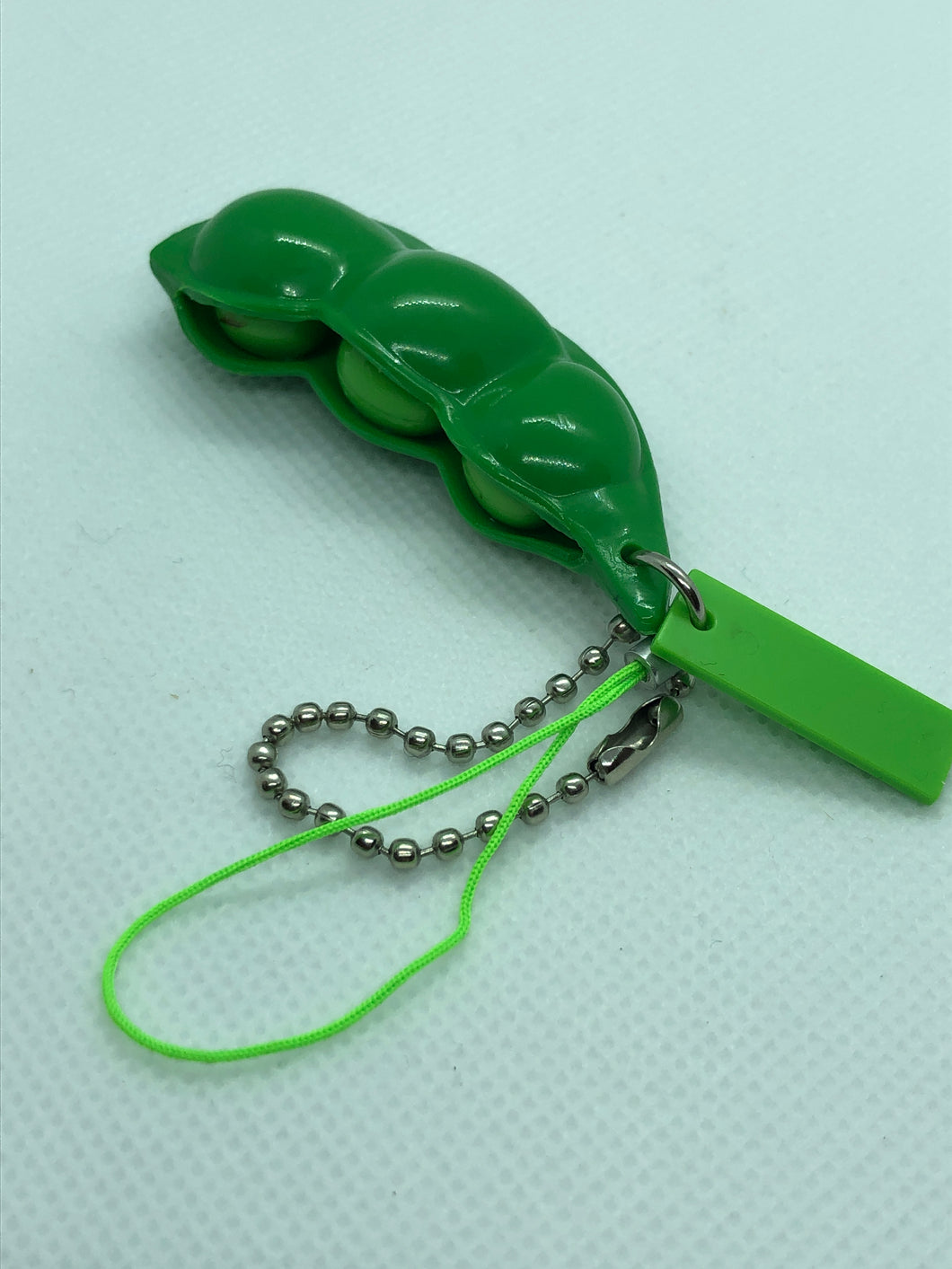 Seconds Pea Pod Fidget Keyring/Bag Charm